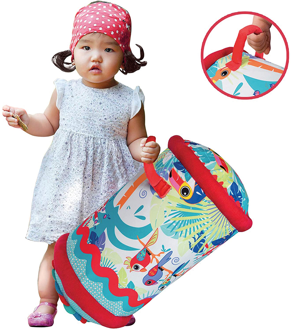 Ludi Rouleau Pour Bebe En Tissu Jungle Ludi France