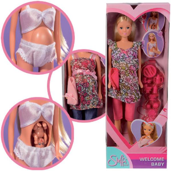 Steffi Love Bienvenue Bebe Poupee Enceinte Simba Steffi Love Bienvenue Bebe Poupee Enceinte Simba